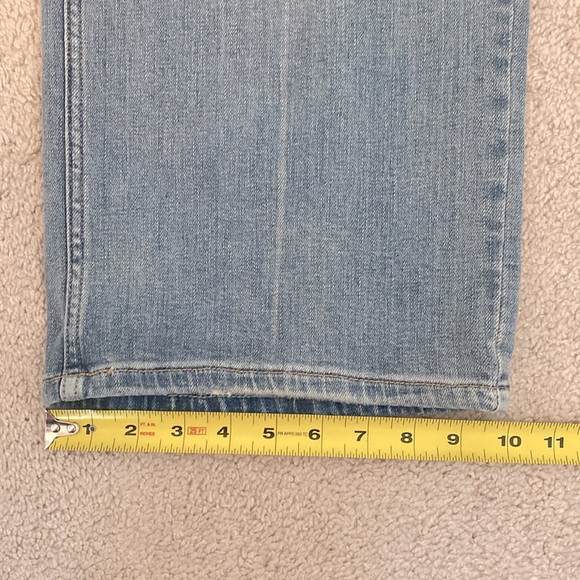 Free People NWT Women's High Rise Wide Leg Jeans Size 29 Blue Button Fly - Picture 13 of 14